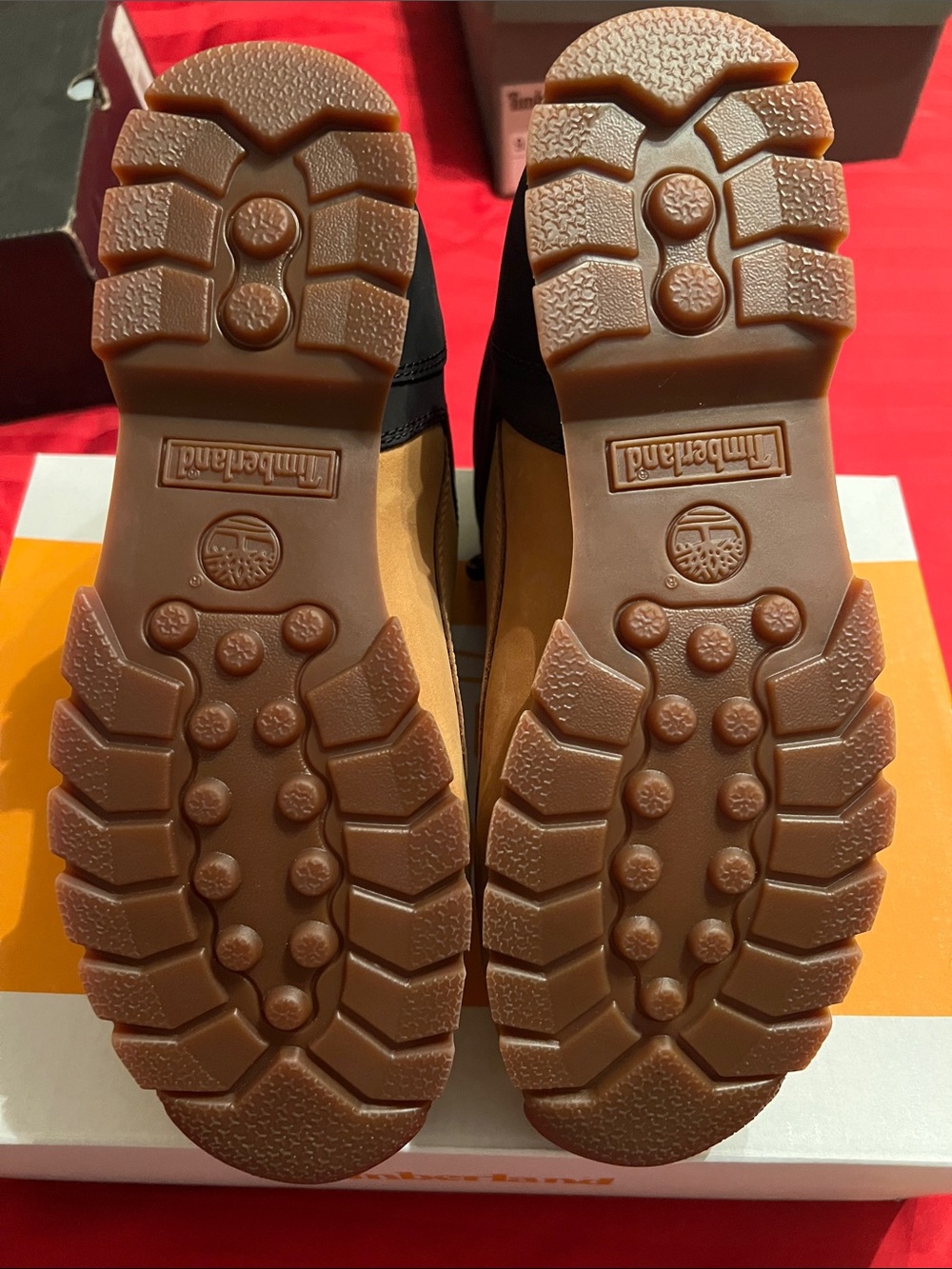 Timberland Wheat and Black Waterproof Lace-Up Boots - Picture 3 of 7